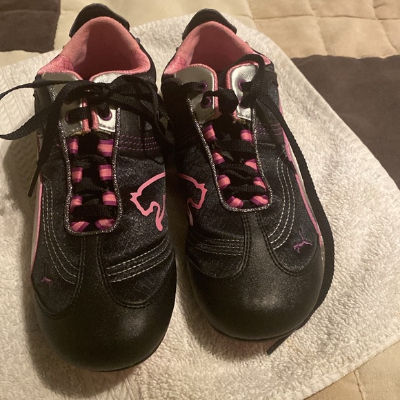 Puma girl running shoes size 3 - Picture 4 of 5